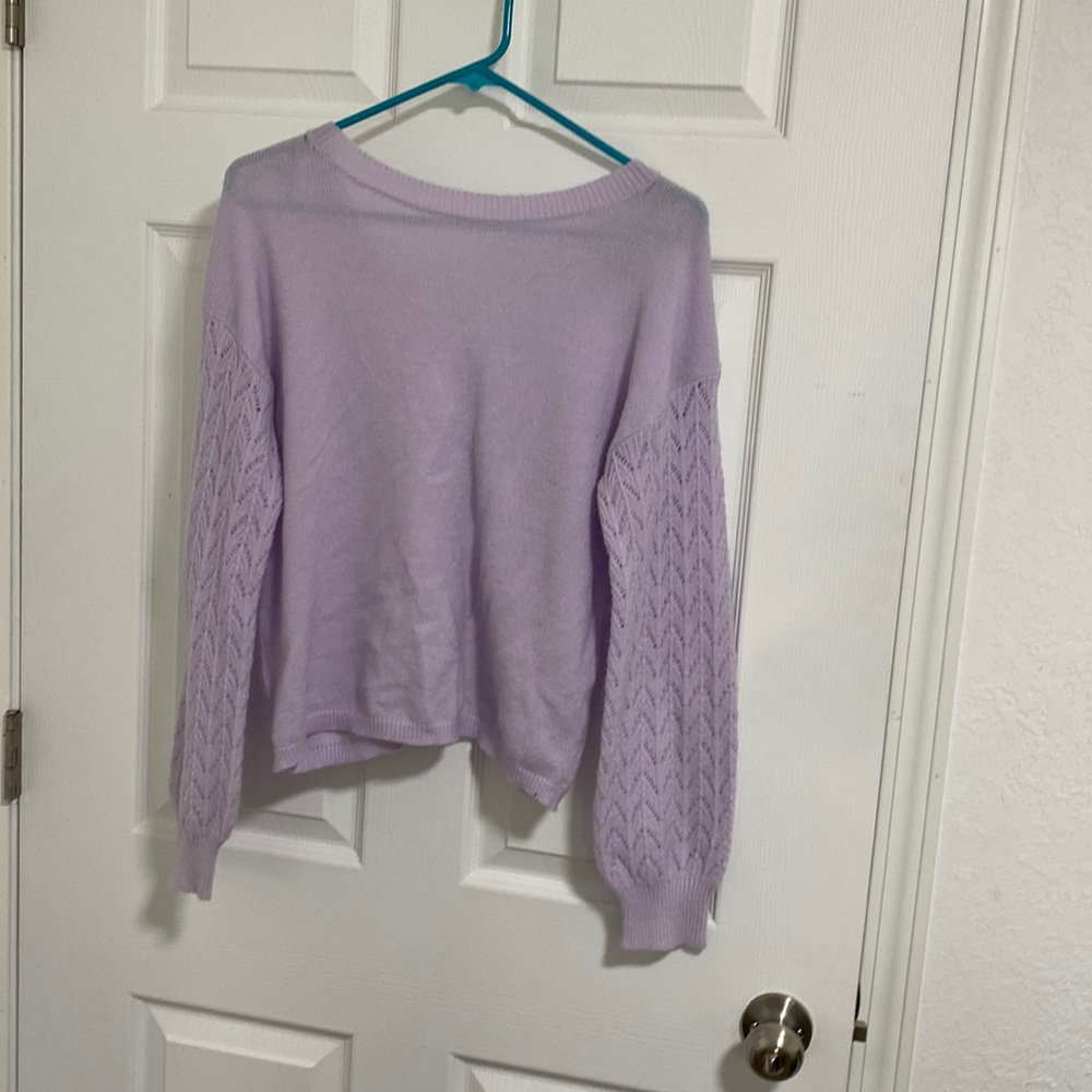 Women’s button up reversible sweater Banana Republic.